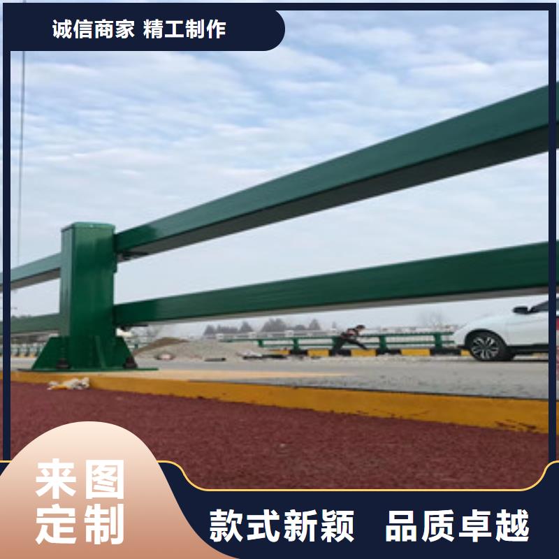 湖南省益阳102*3不锈钢桥梁防撞栏杆尺寸