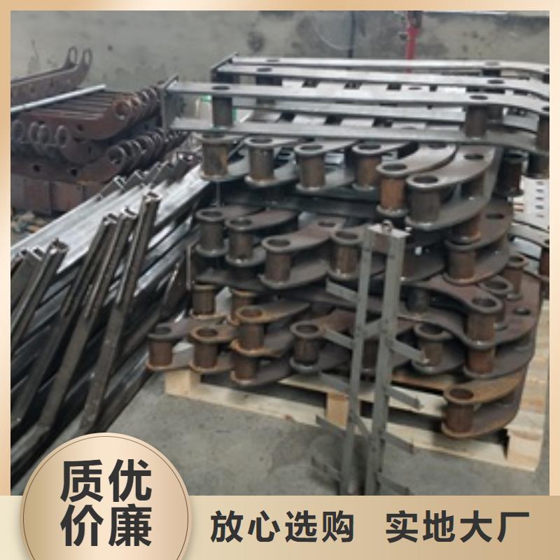 桂林不锈钢碳素钢复合管栏杆随时发货快