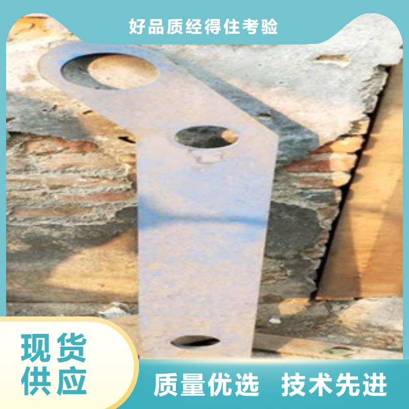 靖江Q235材质钢板立柱切割加工定制