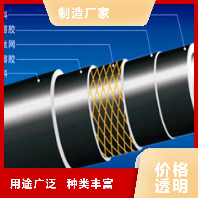 枣庄钢丝网骨架管可靠厂家聚乙烯PE管
